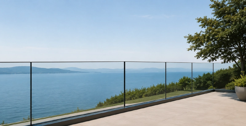 5-5 Frameless Glass Railing